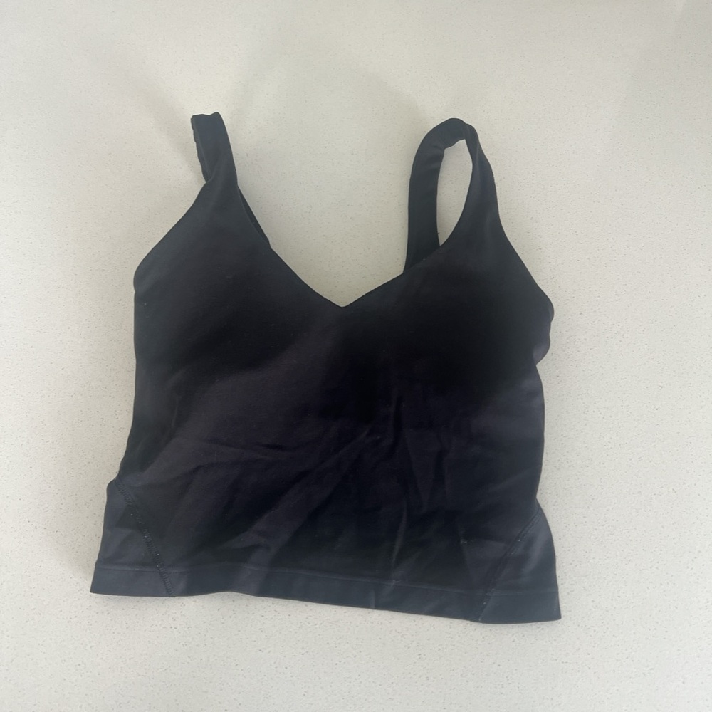 lululemon AlignTank Crop Top Black